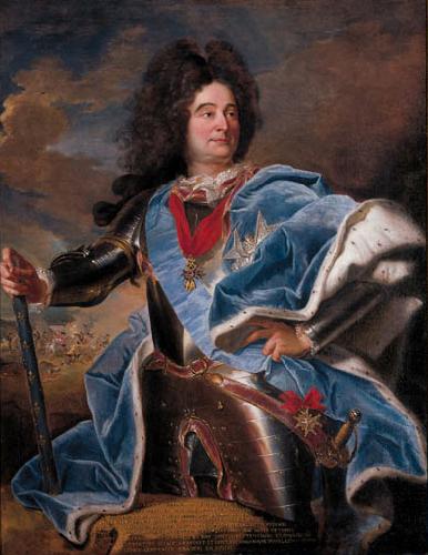 Hyacinthe Rigaud Portrait of Claude de Villars France oil painting art